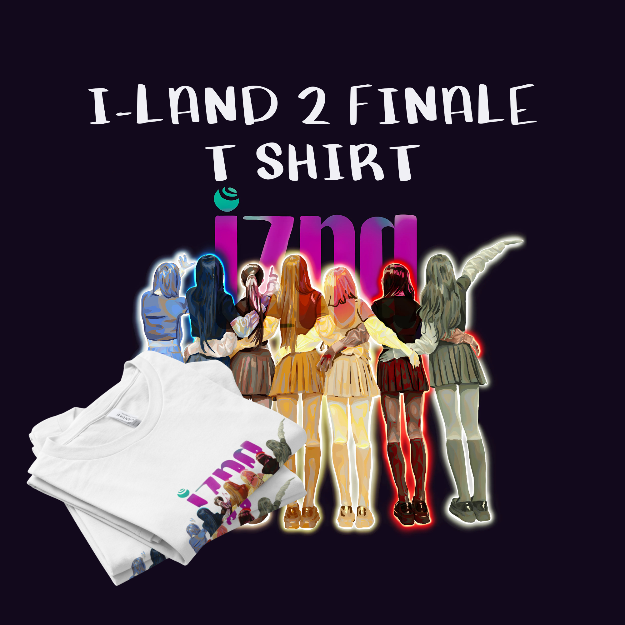 izna I-Land 2 finale shirt